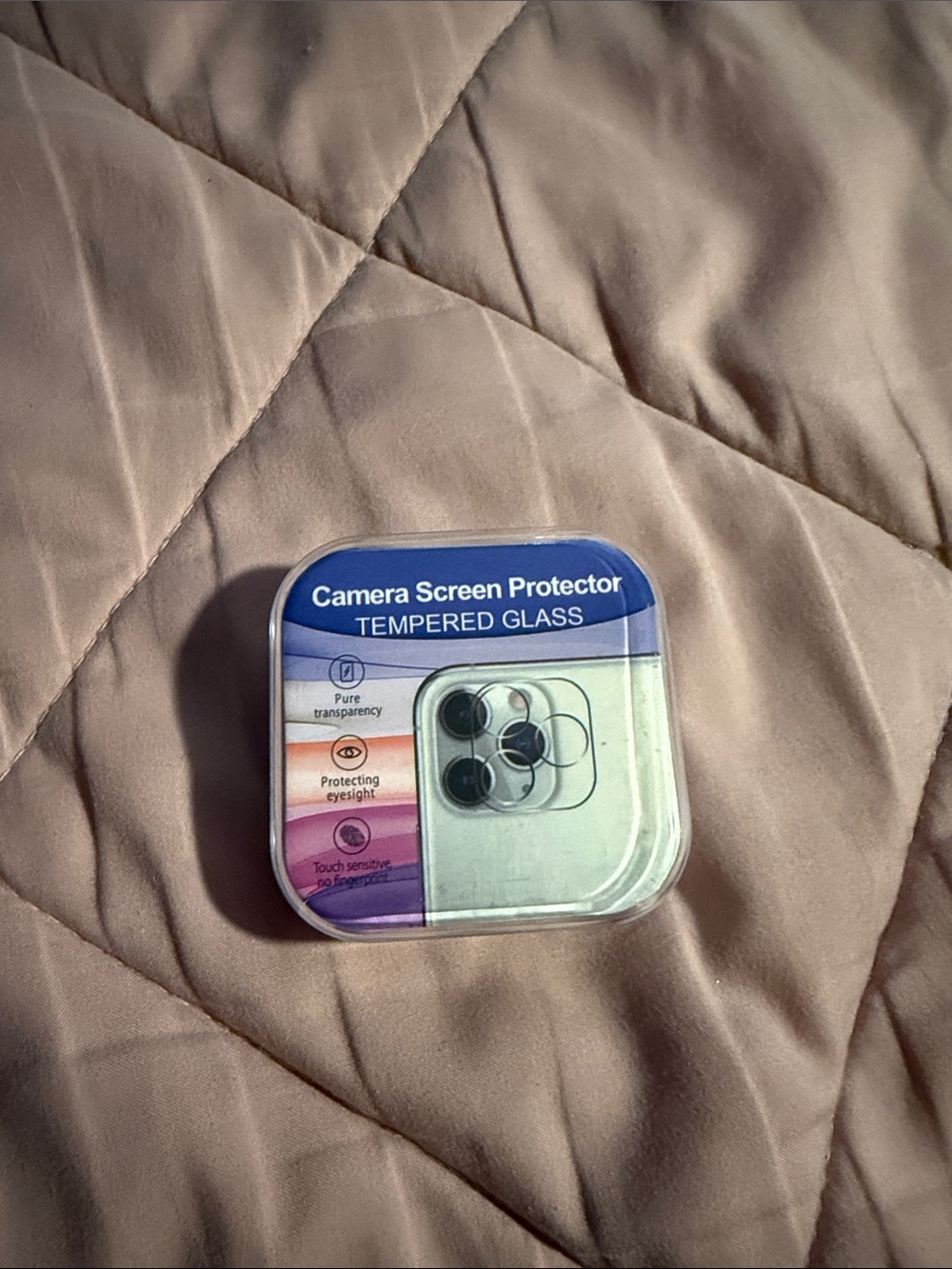 Tempered Glass Camera Lens Protector - Clear